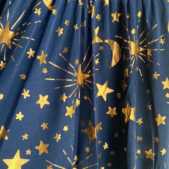 NWT Toddler Girl 4t-5t witch dress and headband Halloween Costume Navy Dress - Picture 7 of 7